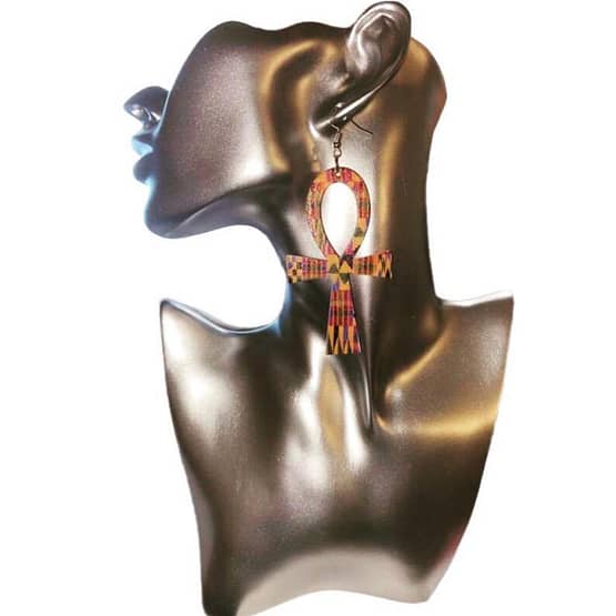 Ankh Earrings (Multi-Color) - Image 2