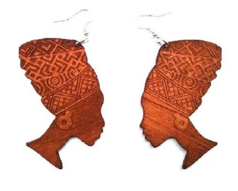Nefertiti Queen Earrings - Image 2